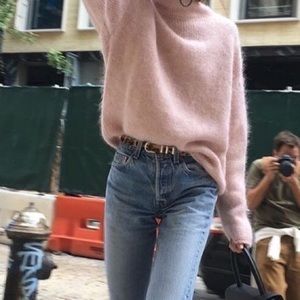 Pink Cashmere Sweater